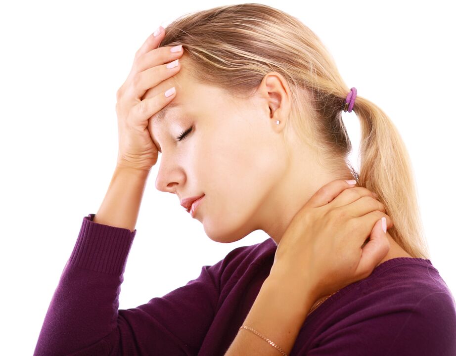 bolesť hlavy s cervikálnou osteochondrózou