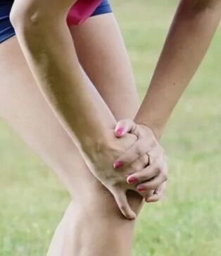 Bolesť kolena pri osteochondróze